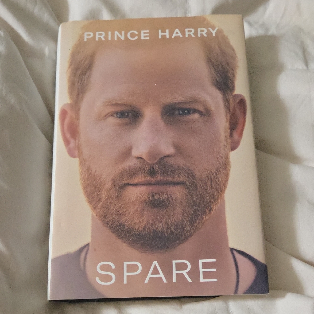 Prince Harry 'Spare' Hardcover Book
